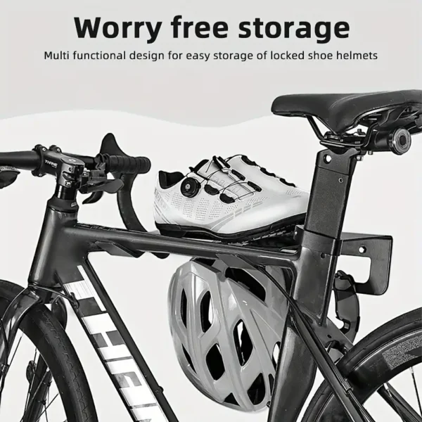 Adjustable Heavy-Duty Wall Bicycle Storage Rack