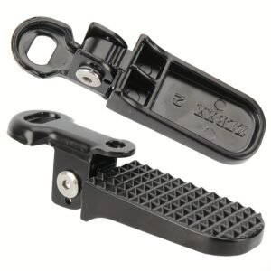 Compact Aluminium Folding Bike Pedals with Wide Platform