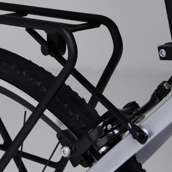 900-ultra-light-pannier-rack-decathlon-8402094-2.jpg Lightweight Rear Bicycle Luggage Carrier Rack