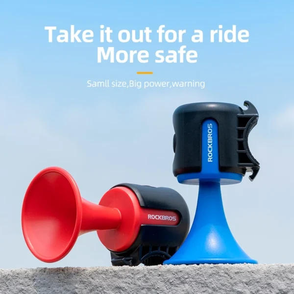 120dB High-Volume Bicycle Safety Horn – Random Colour