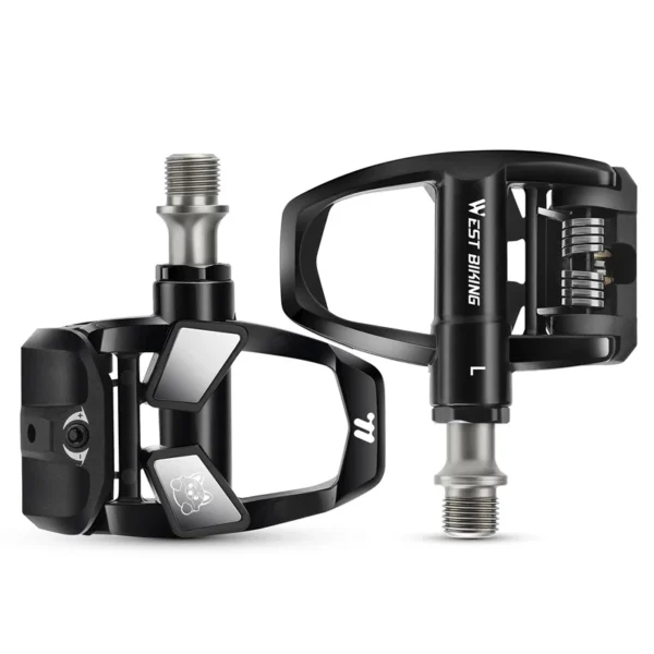 Clip-In Bicycle Pedals with Secure Locking Mechanism