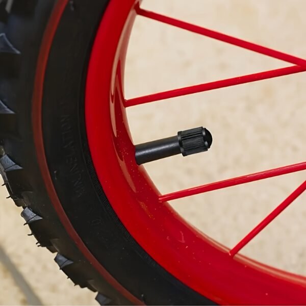 Universal Bicycle Tyre Valve Dust Caps – Black