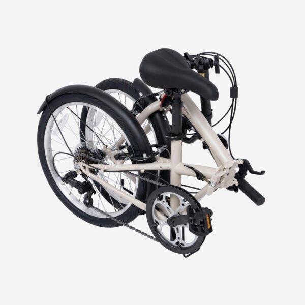 folding-bike-tilt-120-adj-20-inch-6-speed-beige-btwin-8841753-3.jpg 20-Inch Adjustable 6-Speed Compact Folding Bicycle – Beige