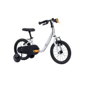 kids-bike-14-inch-white-3-5-years-btwin-8948003.jpg 14-Inch Kids’ Beginner Bicycle with Training Wheels – White