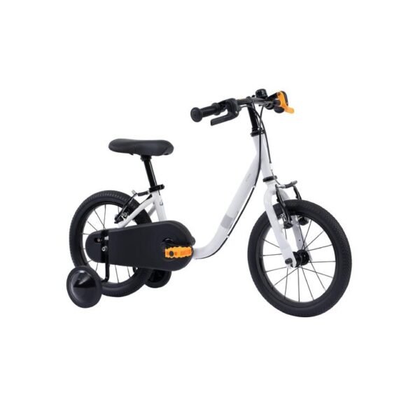 kids-bike-14-inch-white-3-5-years-btwin-8948003.jpg 14-Inch Kids’ Beginner Bicycle with Training Wheels – White