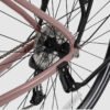 long-distance-bike-500-low-frame-purple-btwin-9001063-3.jpg Low-Step Long-Distance Touring Bicycle – Purple