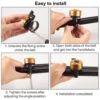 Compact Aluminium Bicycle Handlebar Bell