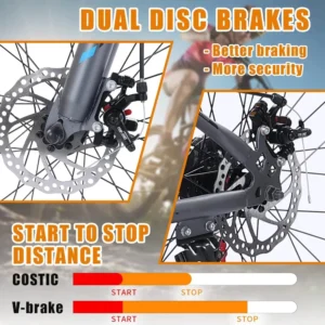 66cm 21-Speed All-Terrain Mountain Bicycle