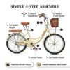 my-11134207-820l7-mnbhvj64q9s33c.webp 55cm Classic Women’s City Bicycle with Front Basket