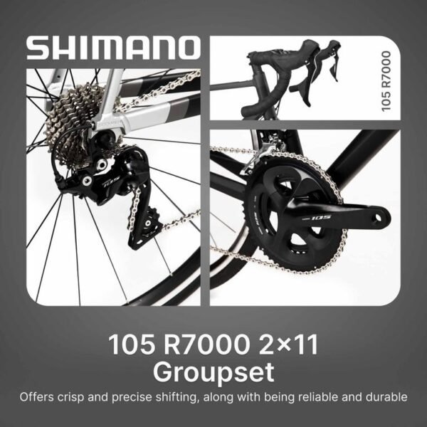 road-bike-van-rysel-rcr-900-af-105-11-speed-grey-van-rysel-8560890-1.jpg Aluminium Performance Road Bike with Shimano 105 11-Speed – Grey