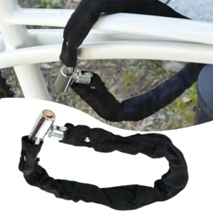 Heavy-Duty Metal Bicycle Security Chain Lock