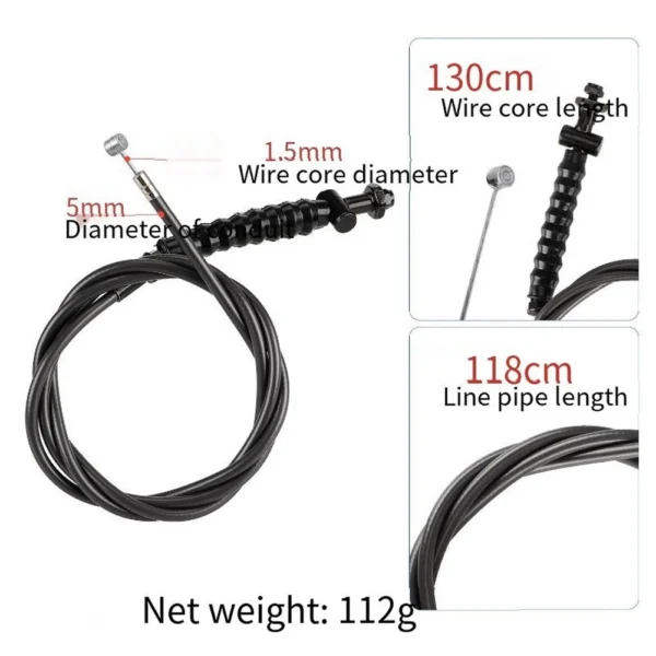 sg-11134275-824gt-mensvirdkkxu09.webp Front Brake Cable Assembly for Max G30 E-Scooter