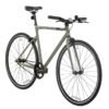 Streamlined Single-Speed City Commuter Bike – Green