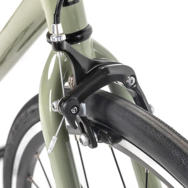 Streamlined Single-Speed City Commuter Bike – Green
