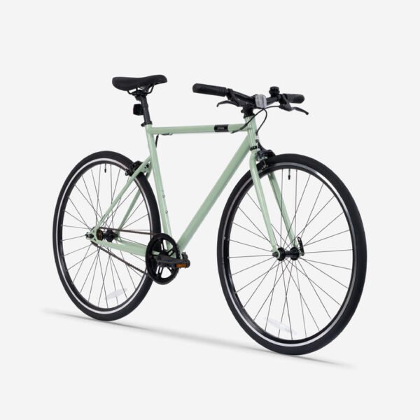 Single-Speed Urban Commuter Bicycle – Light Green