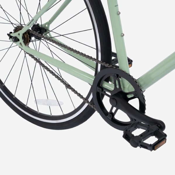 Single-Speed Urban Commuter Bicycle – Light Green