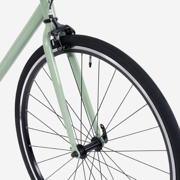 Single-Speed Urban Commuter Bicycle – Light Green