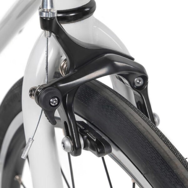 Minimalist Single-Speed Urban Bicycle – White
