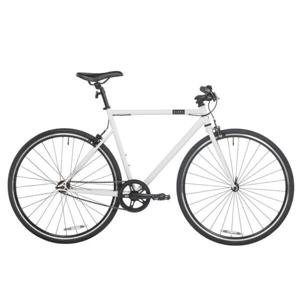 Minimalist Single-Speed Urban Bicycle – White
